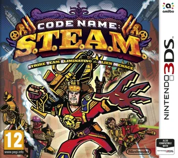Code Name - S.T.E.A.M. (Europe) (En,Fr,De,Es,It) box cover front